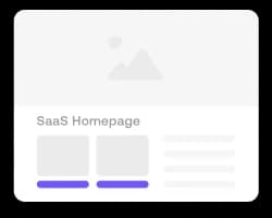 SaaS Home Page
